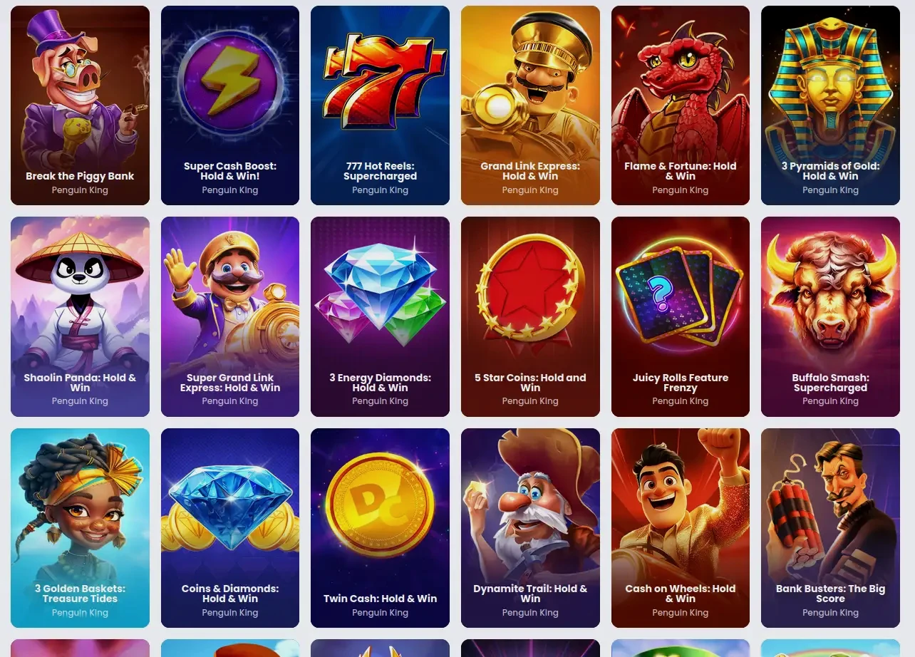 Buran Casino Spielauswahl