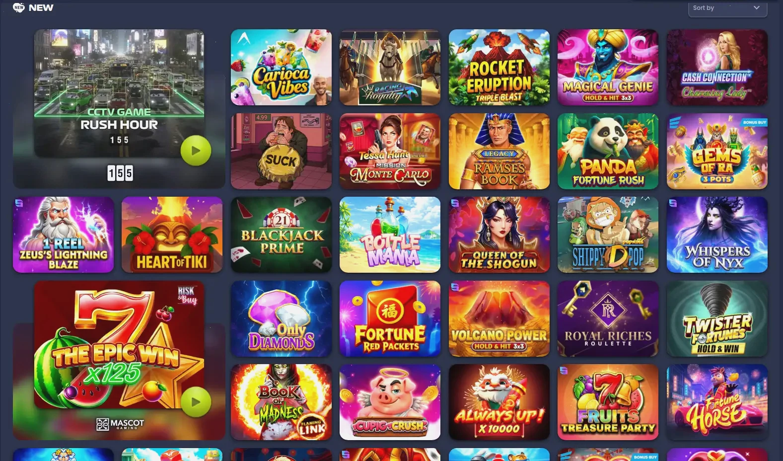 Buran Casino mobile App Übersicht auf Smartphone